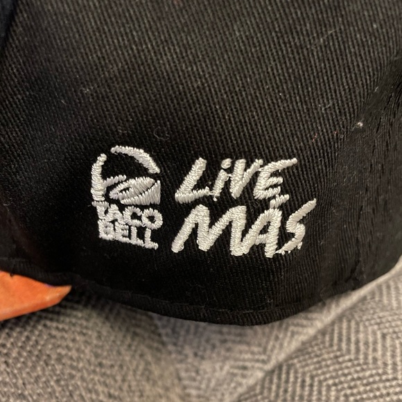 SnapBack Hat Cap - VMA Brace for Impact - Taco Bell Live Mas - Galaxy Brim - Picture 3 of 6